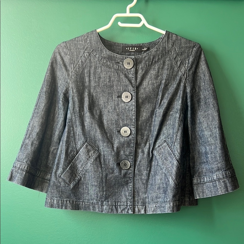 Iris Denim Swing Jacket
